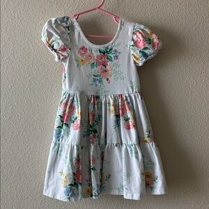 Toddler Girl’s Janie and Jack Floral Dress, 3